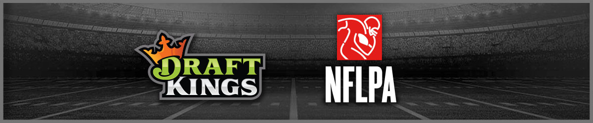 Draft Kings and NFLPA logos side by side